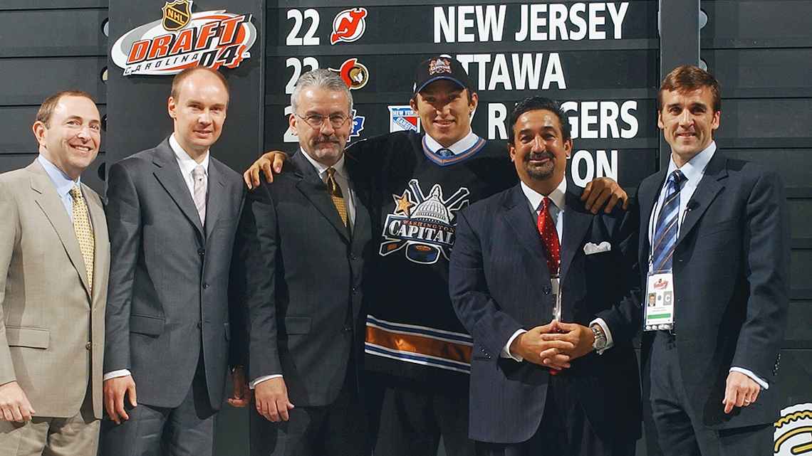 Alex Ovechkin Draft Day
