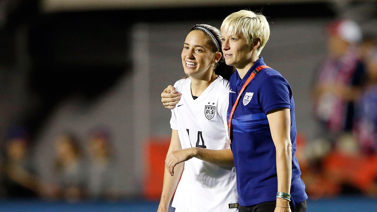 Uswnts Megan Rapinoe Says I Wish I Knew That I Was Gay When I Was Younger Espn 