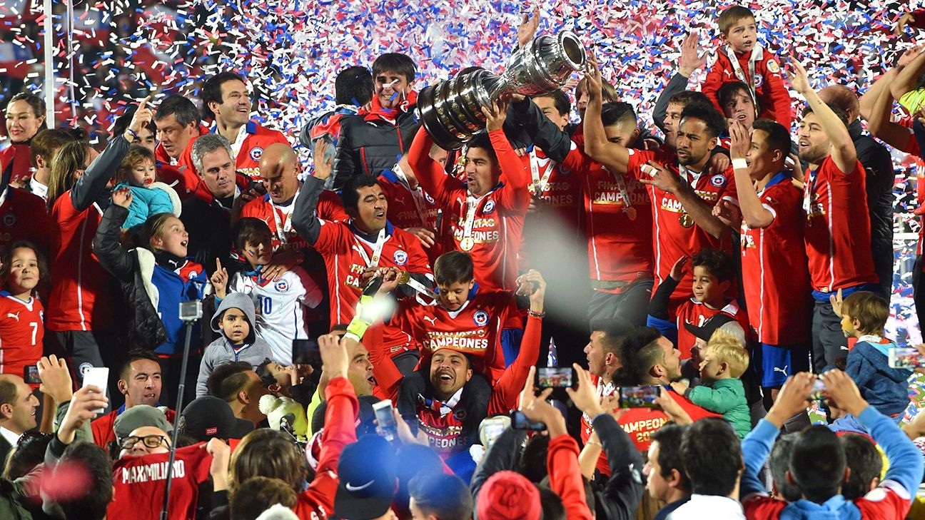 Chile are two time copa america winners in last 10 editions - SportzPoint