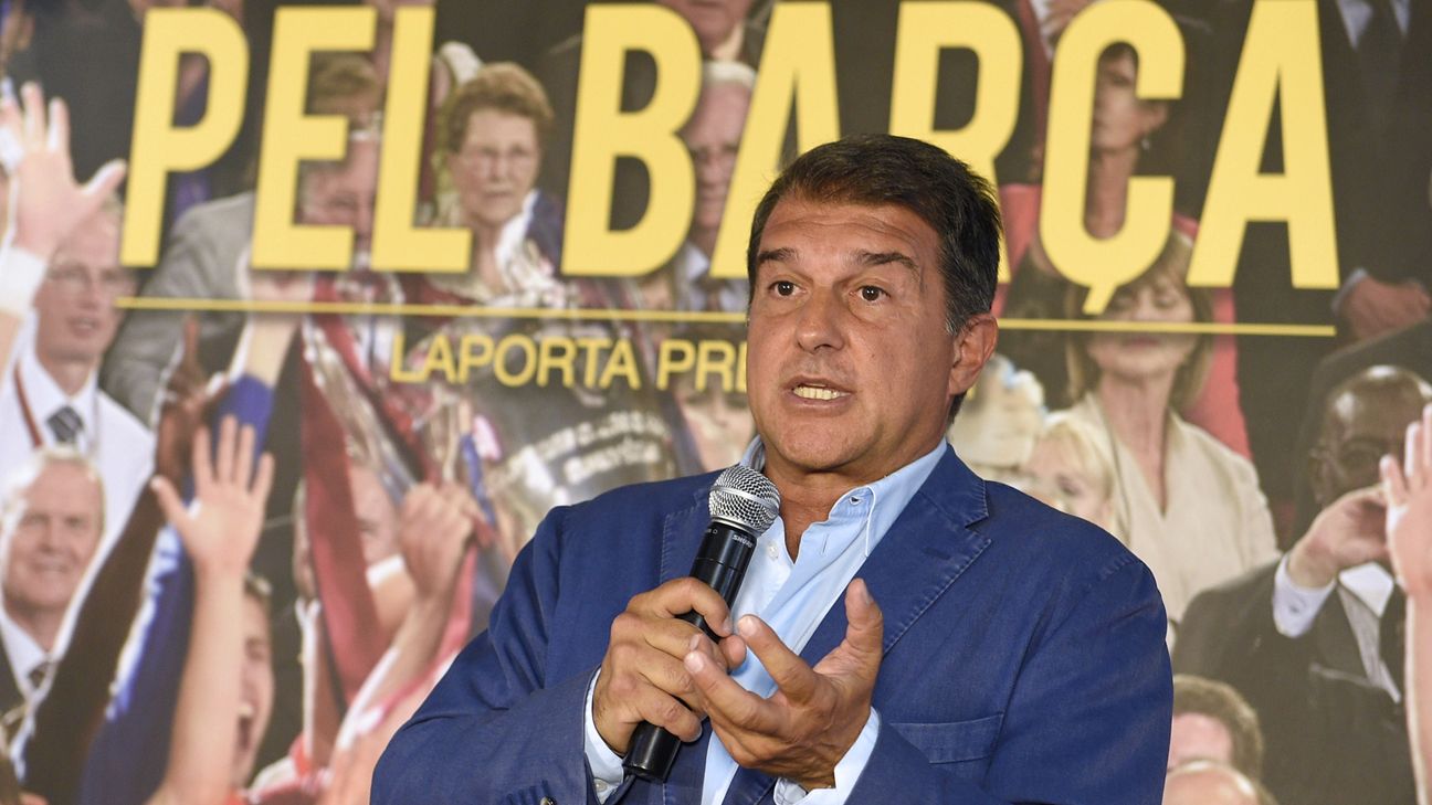 Laporta leads as list of Barcelona presidential candidates reduced to four