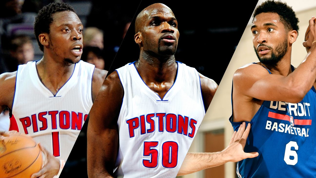 Pistons officially sign trio ESPN NBA ESPN