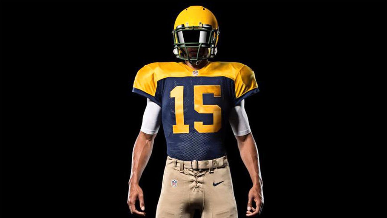 green bay packers throwback uniforms