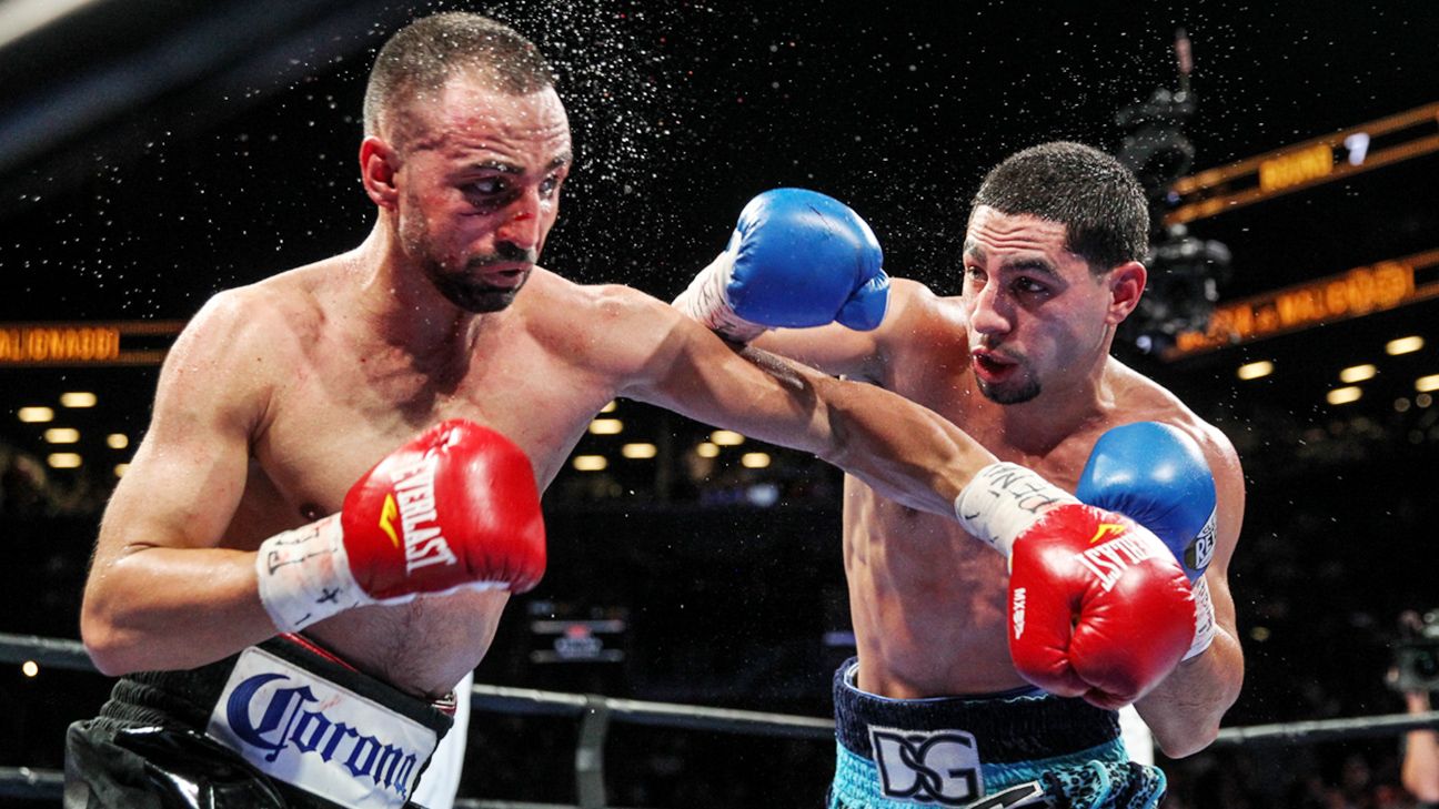 Danny Garcia: Top 9 Peleas en el Barclays Center y su Legado en Brooklyn 5 Danny Garcia, derecha, derrotó a Paulie Malignaggi por TKO en el noveno asalto en su propio patio trasero en Brooklyn en agosto de 2015.