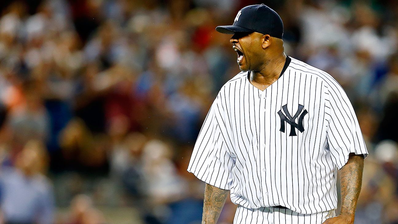 C.C. Sabathia of Yankees Says It's Time for a Windup to a Long Career - The  New York Times