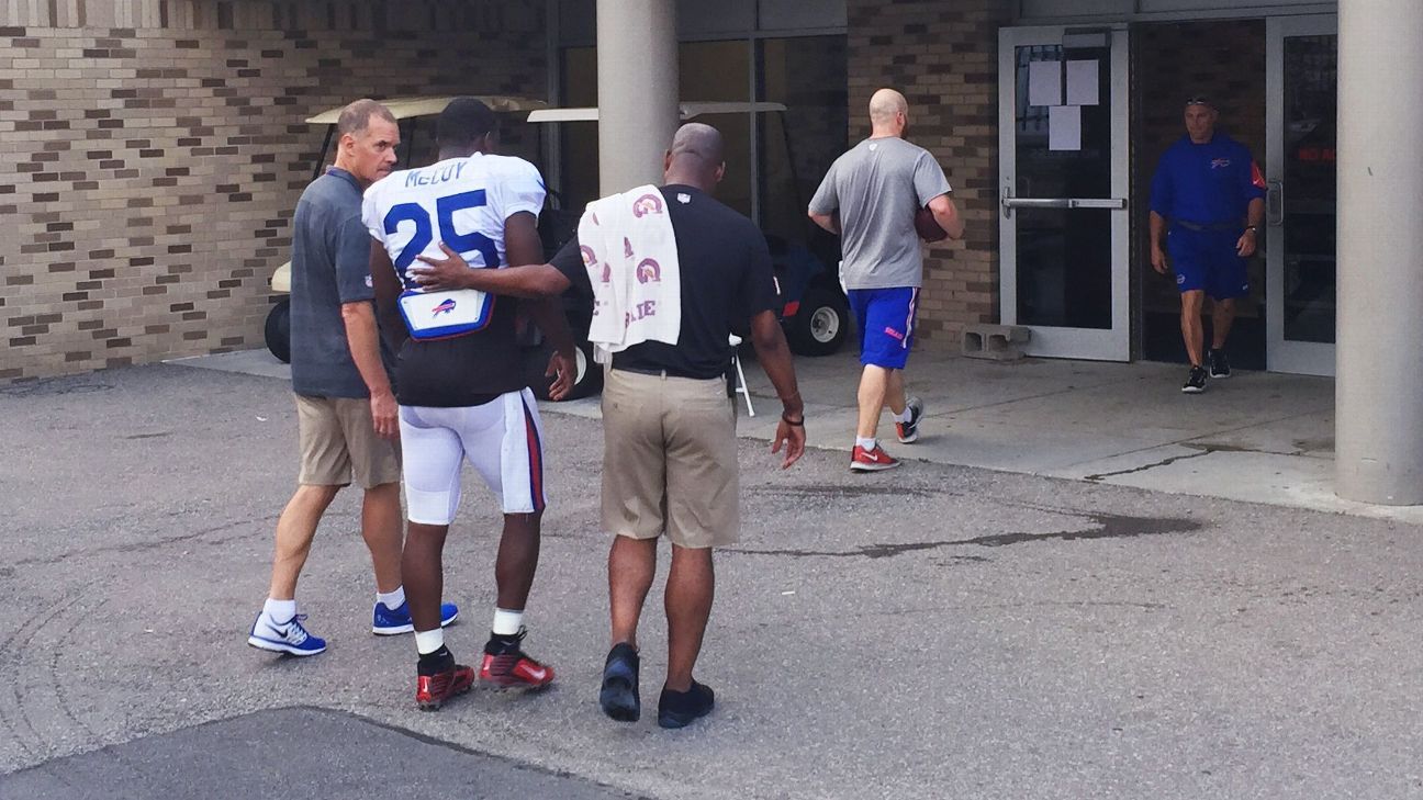 LeSean McCoy expected for Bills' opener despite injured hamstring