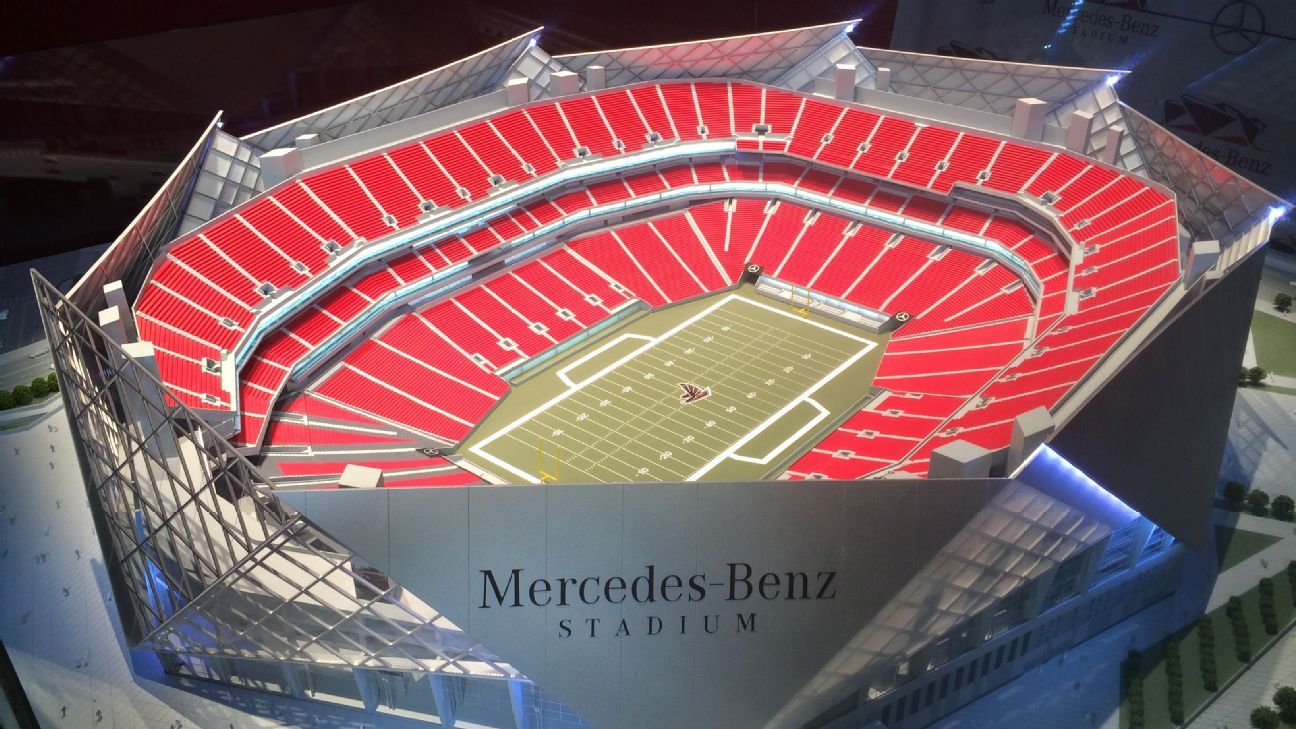 Atlanta Falcons new stadium - Mercedes-Benz Stadium details, photos