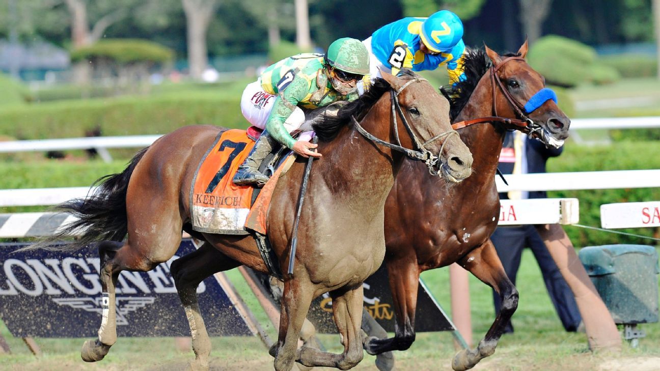 American Pharoah upset by Keen Ice in Travers Stakes at Saratoga