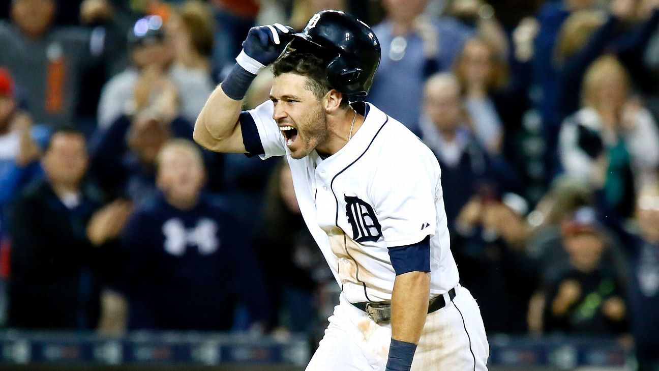 Detroit Tigers stun with walkoff win twice ESPN Detroit Tigers ESPN