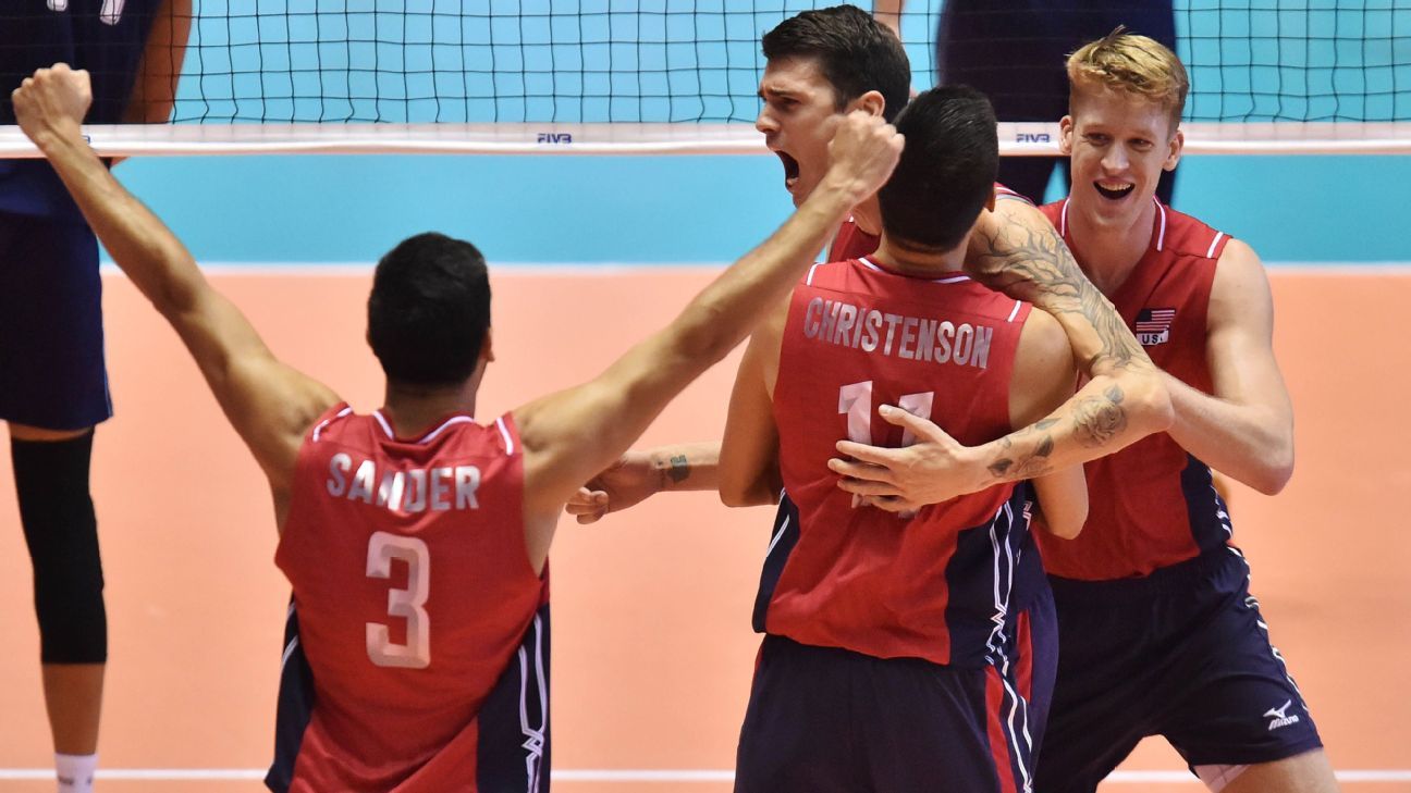 United States beats Argentina to win men's volleyball World Cup ESPN