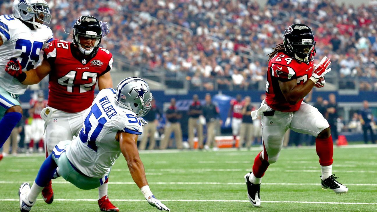 Devonta Freeman, 7 TDs — who didn't see that coming?