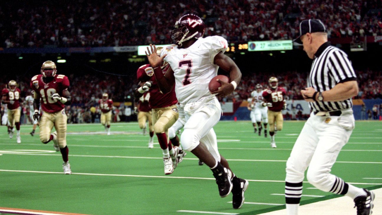 Michael Vick's ridiculous Virginia Tech highlights