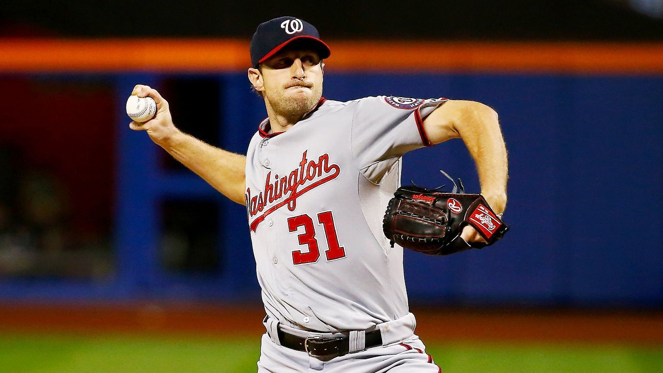 MLB - Max Scherzer, method pitcher.