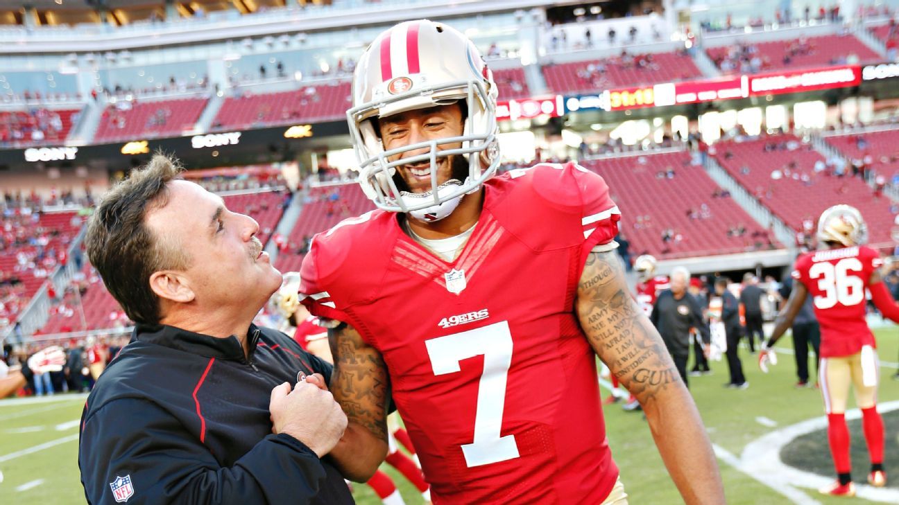 Kaepernick's jersey goes from 20th to first in sales on 49ers website – KNBR