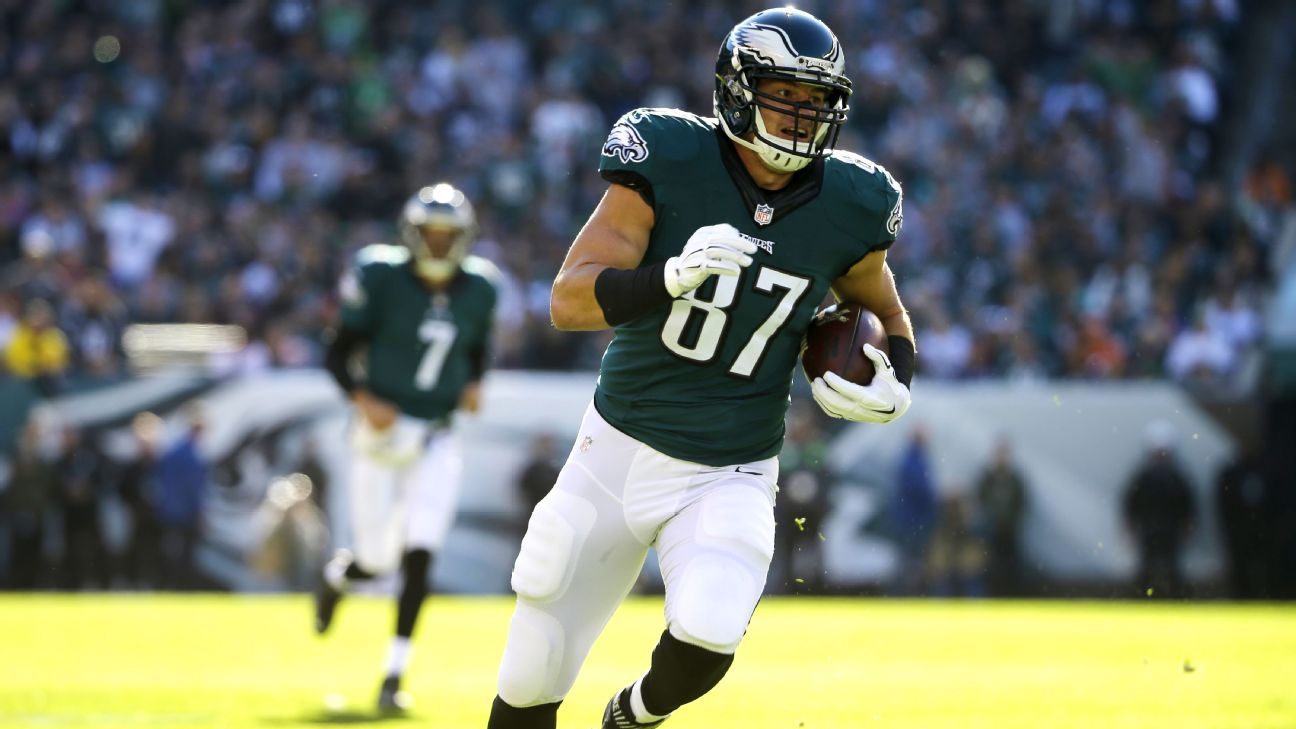 Philadelphia Eagles, tight end Brent Celek agree to three-year deal worth  $13 million - ESPN