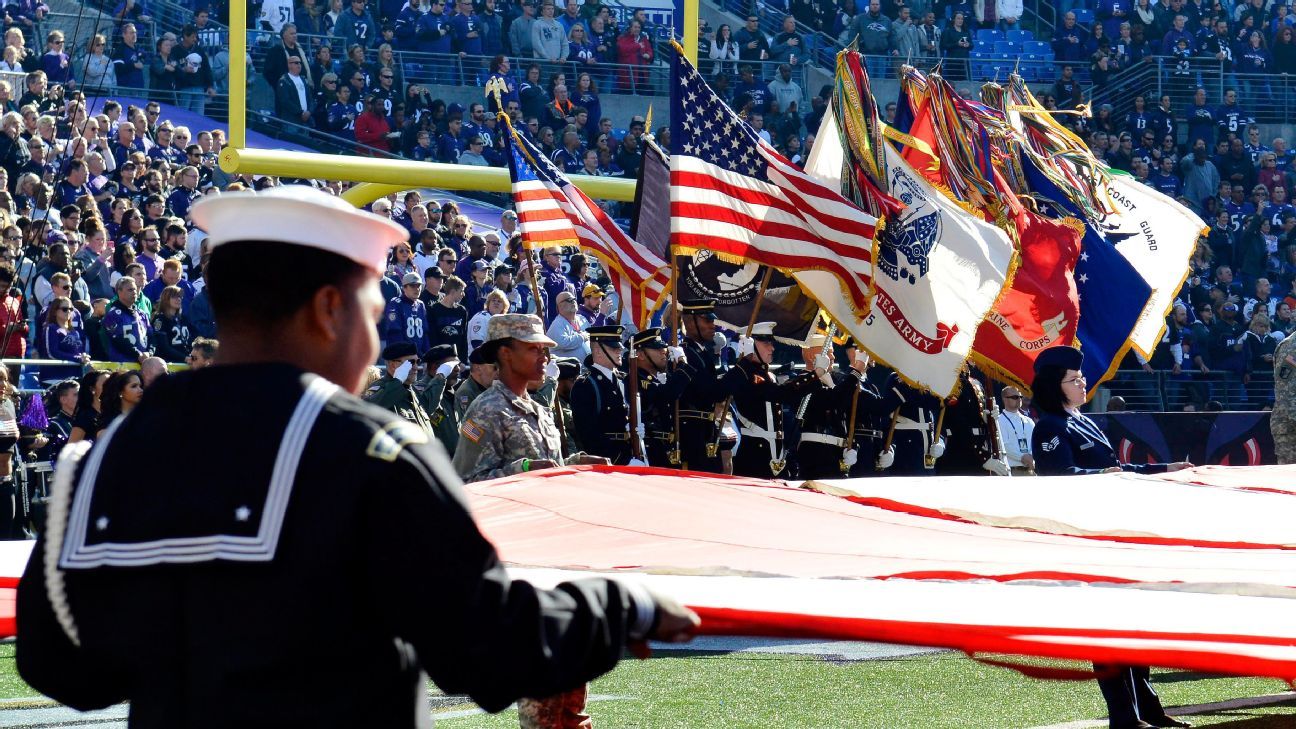 BEST NFL Philadelphia Eagles Salute To Service - Honor Veterans