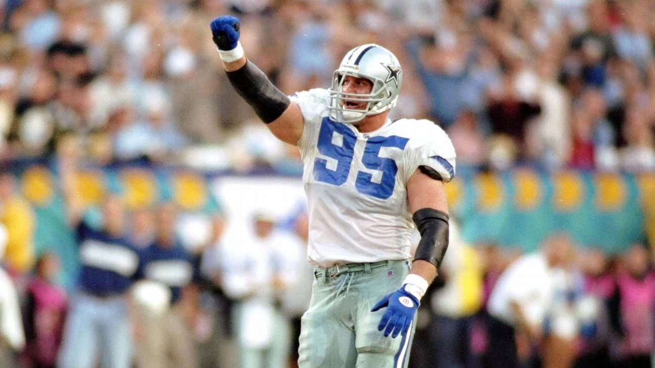 Chad Hennings DT #95 What a steal the cowboys got with Hennings, this guy  was a great DT for many years..run s…