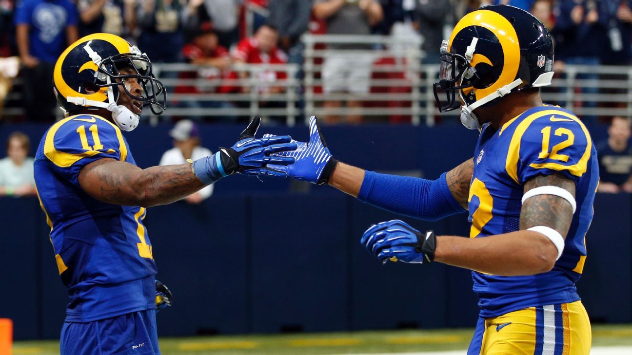 Stedman Bailey still in stable condition as Austin, Britt don his