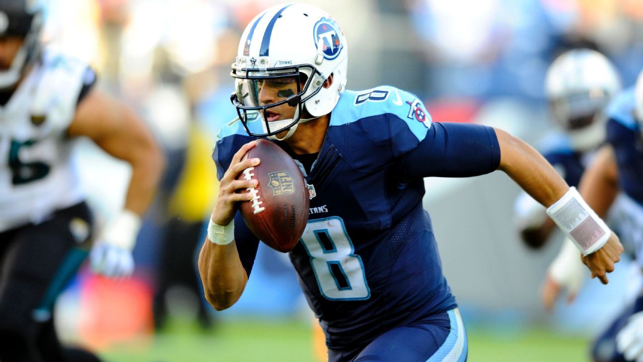 Tennessee Titans' Marcus Mariota is AFC South rookie of the year