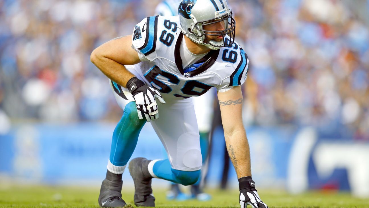 Jared Allen of Carolina Panthers out for NFC Championship Game - ESPN