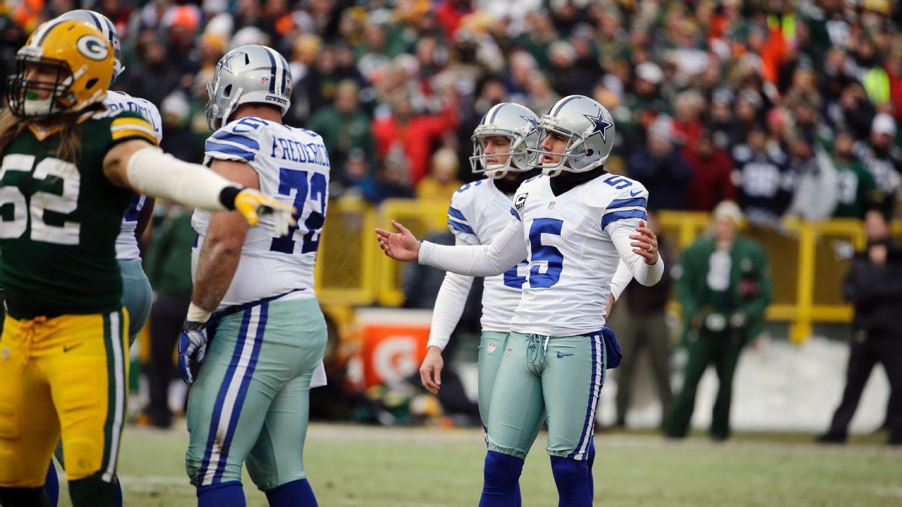 Dallas Cowboys on X: .@JordanSpieth wearing his Dan Bailey jersey, with Dan  Bailey. #NYJvsDAL  / X