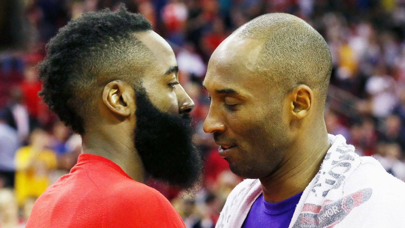 James Harden Makes NBA History, but Kobe Bryant Believes His Style Won't  Win Houston the Title