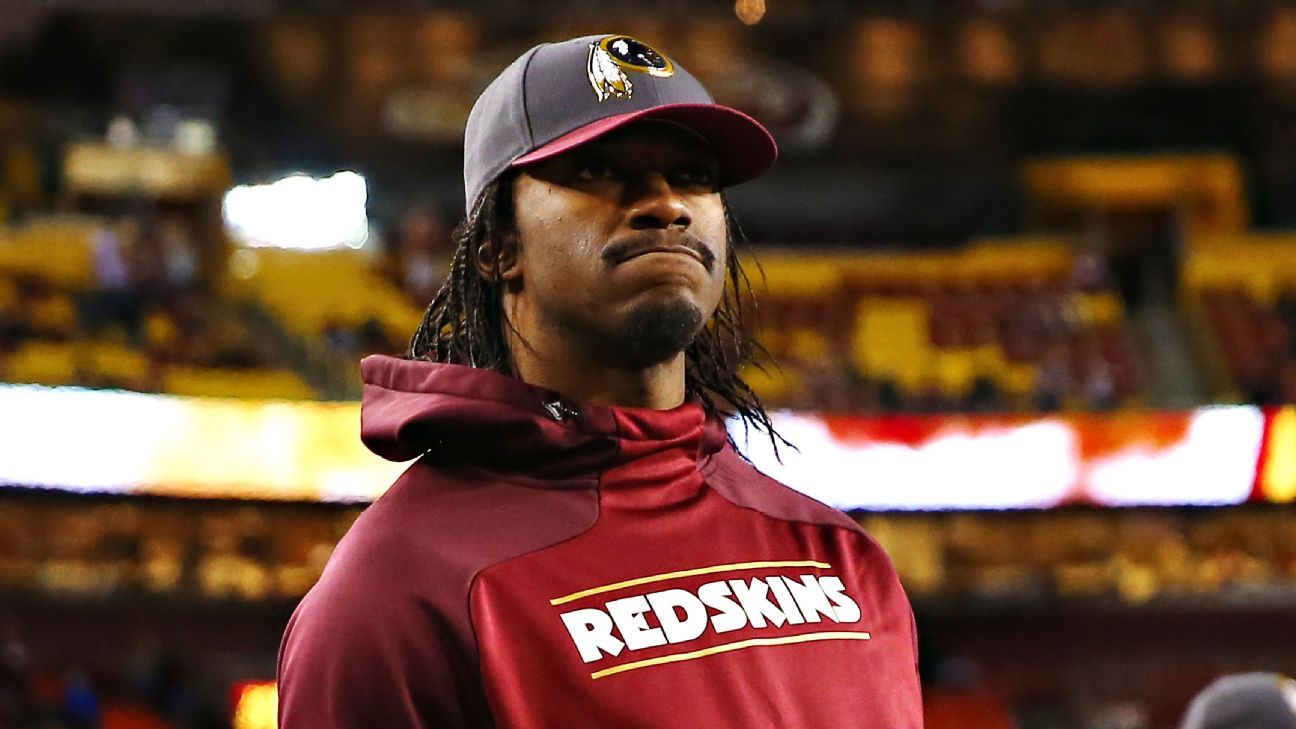 Robert Griffin III was once the future of the franchise but is now