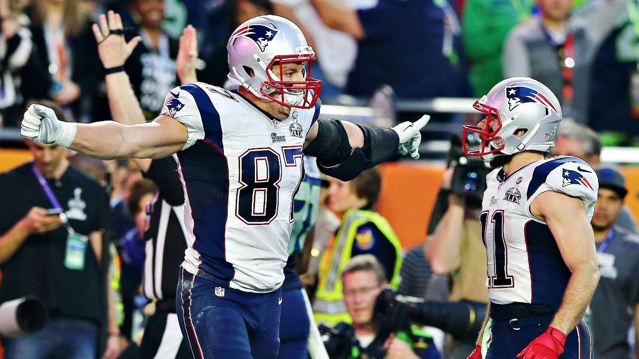 Rob Gronkowski-Julian Edelman combo has been elusive for Patriots - ESPN -  New England Patriots Blog- ESPN