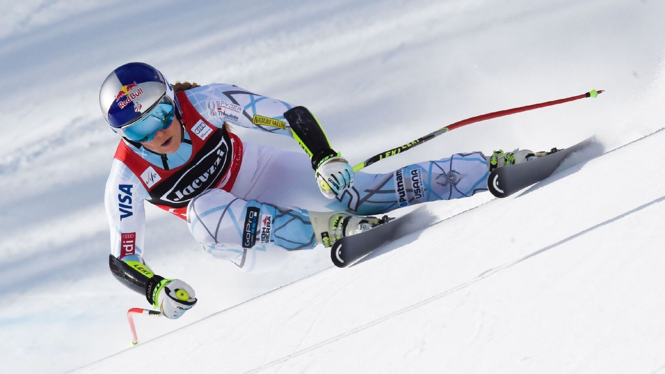 Lindsey Vonn is racing again - but this time she's on the track - ESPN