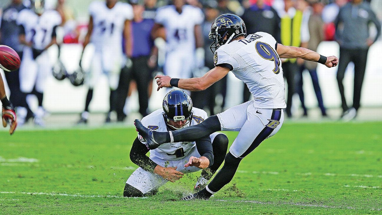 Baltimore Ravens kicker Justin Tucker frustrated with negotiations