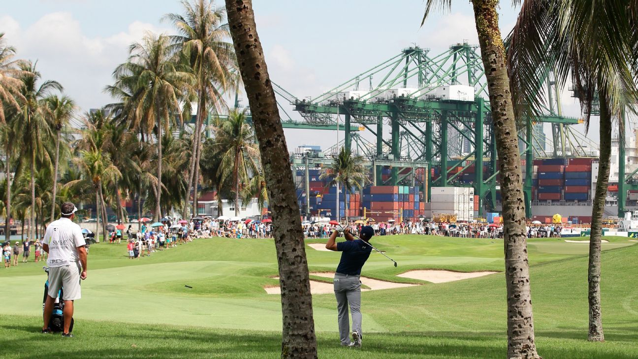 Singapore Open secondround results Friday ESPN