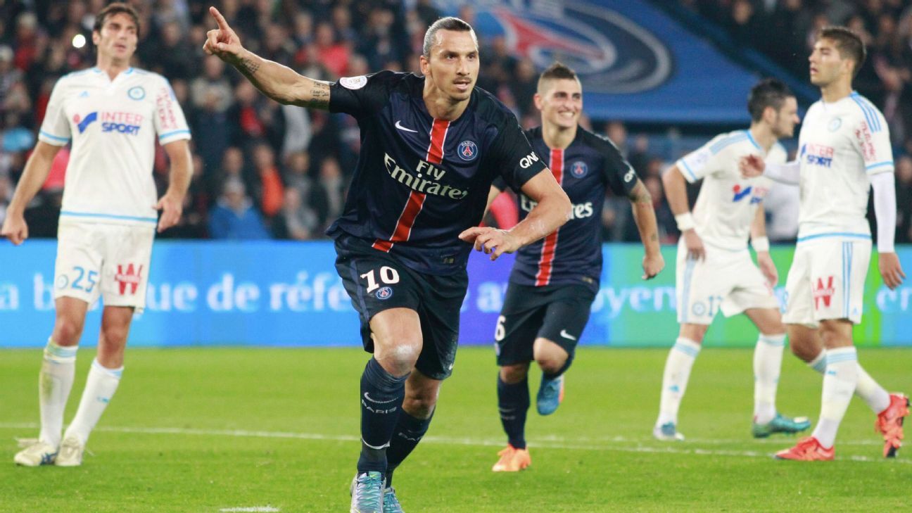 Zlatan Ibrahimovic becomes PSG alltime leading goal scorer  ESPN