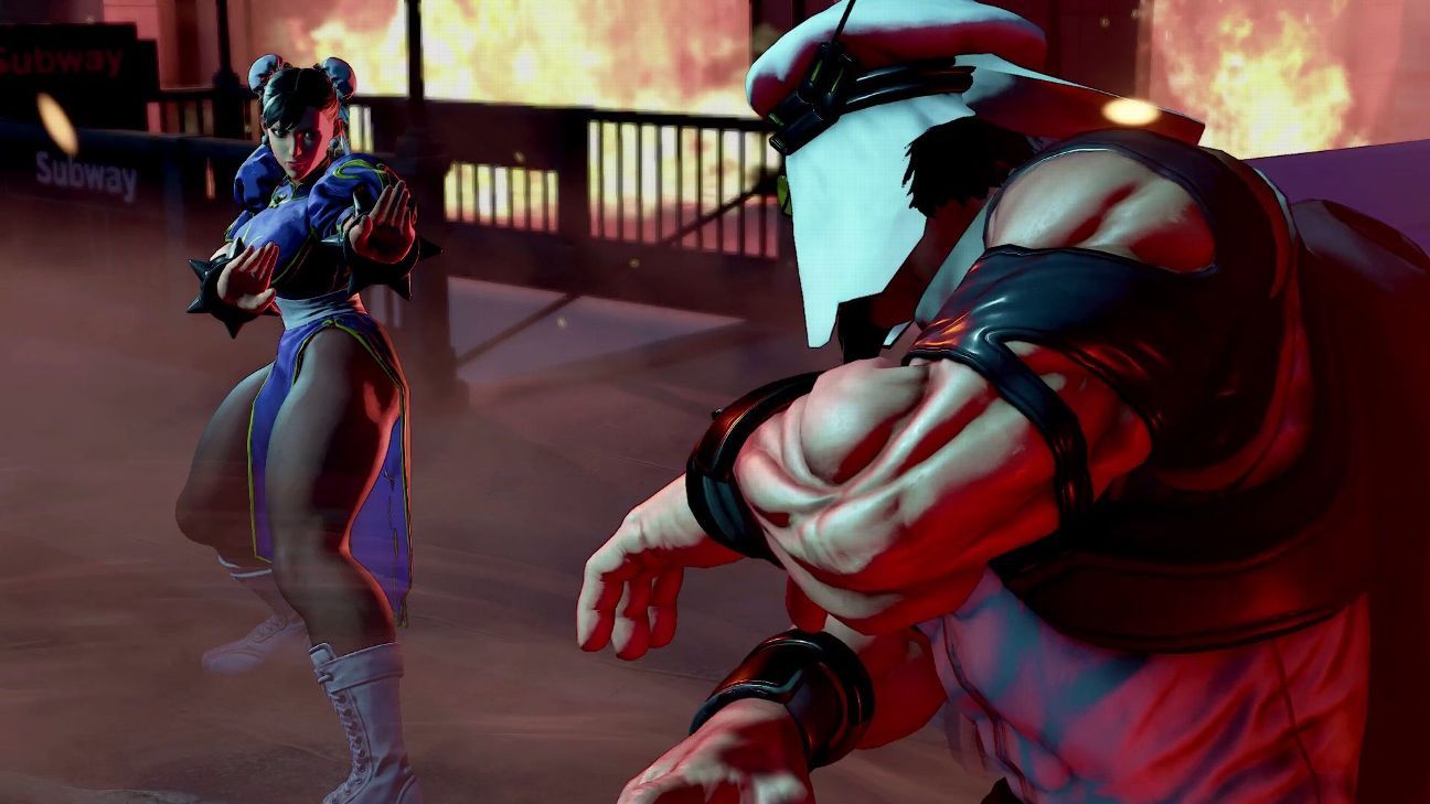 Fighting game esports momentum builds with Street Fighter V