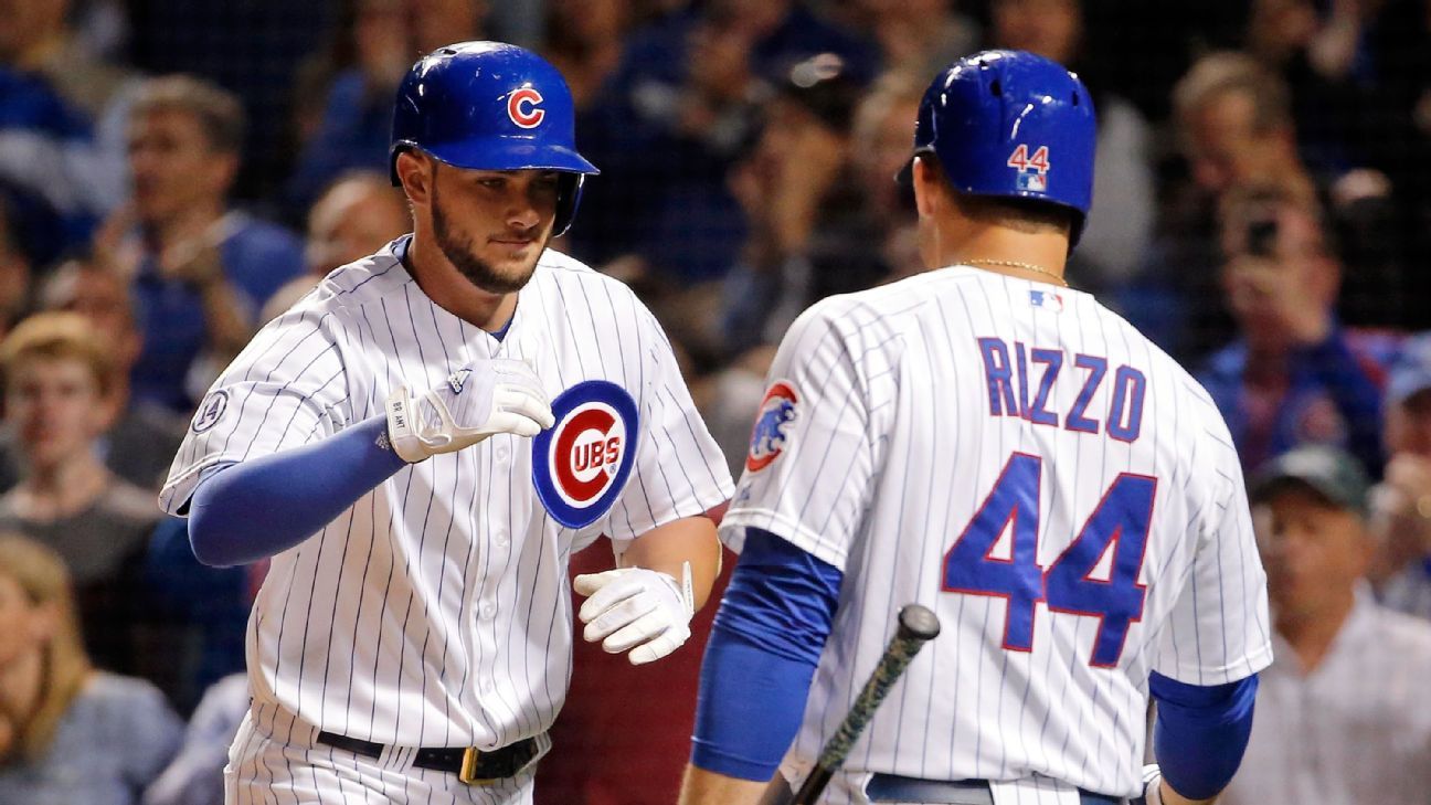Bryzzo' battle between Kris Bryant, Anthony Rizzo a good one again - ESPN -  Chicago Cubs Blog- ESPN