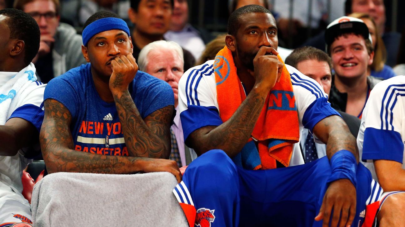 Carmelo Anthony, Amar'e Stoudemire seeking input in Knicks