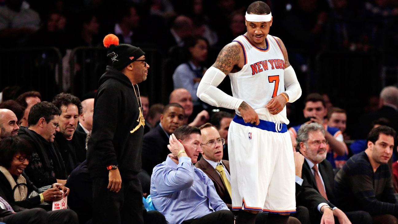 Carmelo Anthony says apology for heckling was team, owner's idea - ESPN