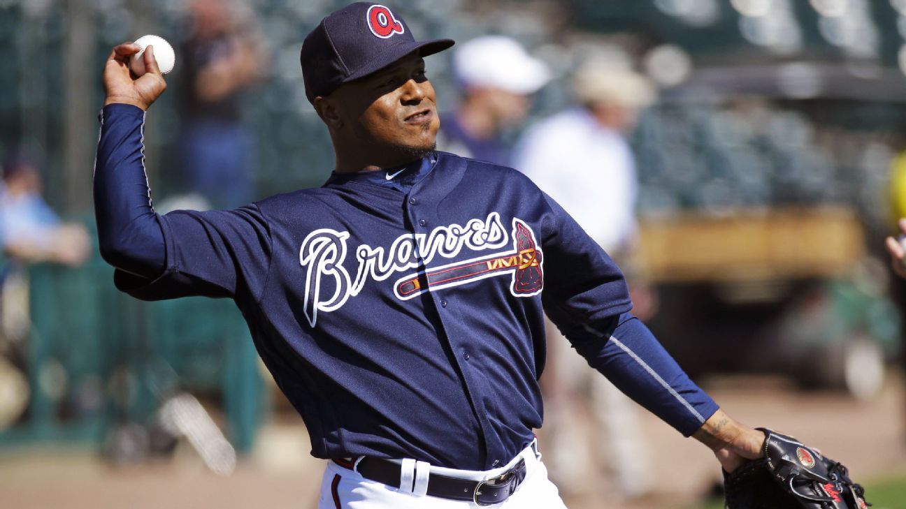 Bravos manda a Erick Aybar a lista de lesionados tras pelotazo - ESPN, image size:1296x729