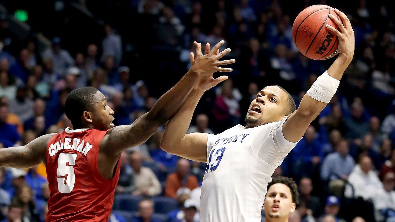 Isaiah Briscoe of Kentucky Wildcats sidelined with back injury