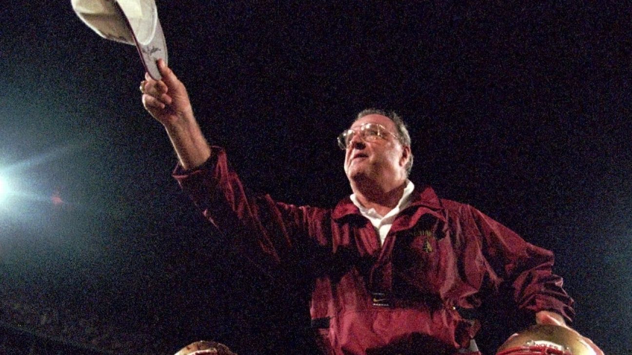 Longtime Florida State football coach Bobby Bowden dies at 91