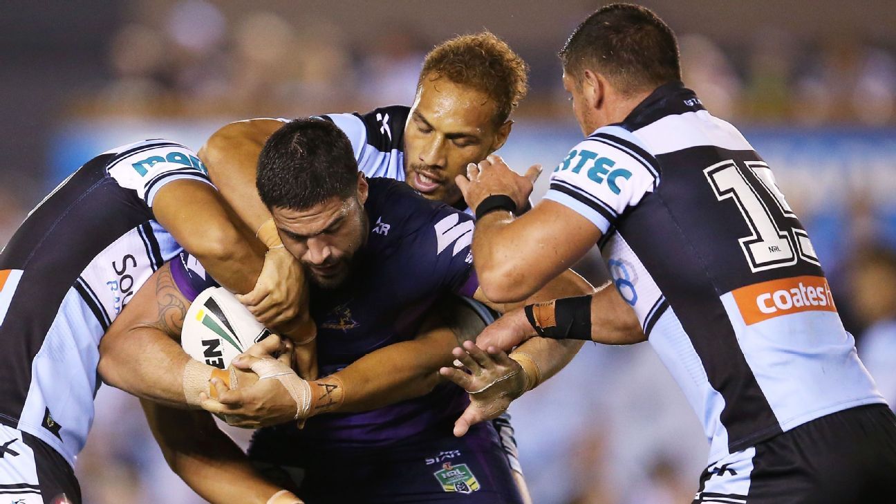 CRONULLA SHARKS MELBOURNE STORM NRL visual data 5