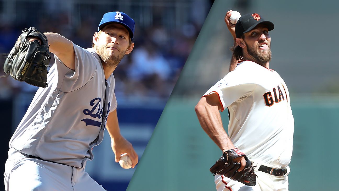 Pick an ace: Clayton Kershaw or Madison Bumgarner? - ESPN