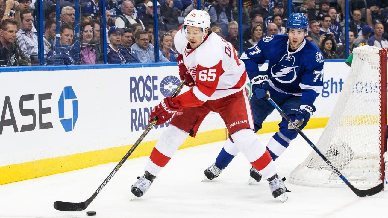 NHL 2016 Stanley Cup playoffs Tampa Bay Lightning vs. Detroit Red