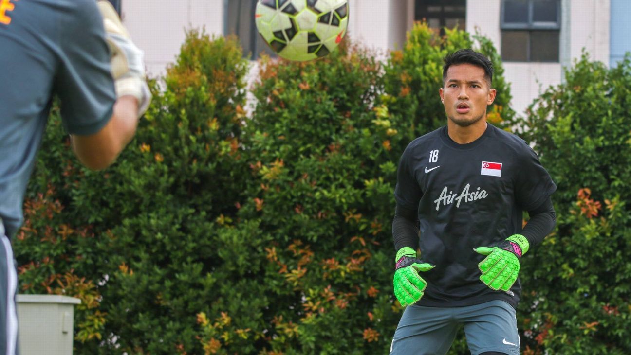 Singapore GK Hassan Sunny happy with Japanese trial game ESPN