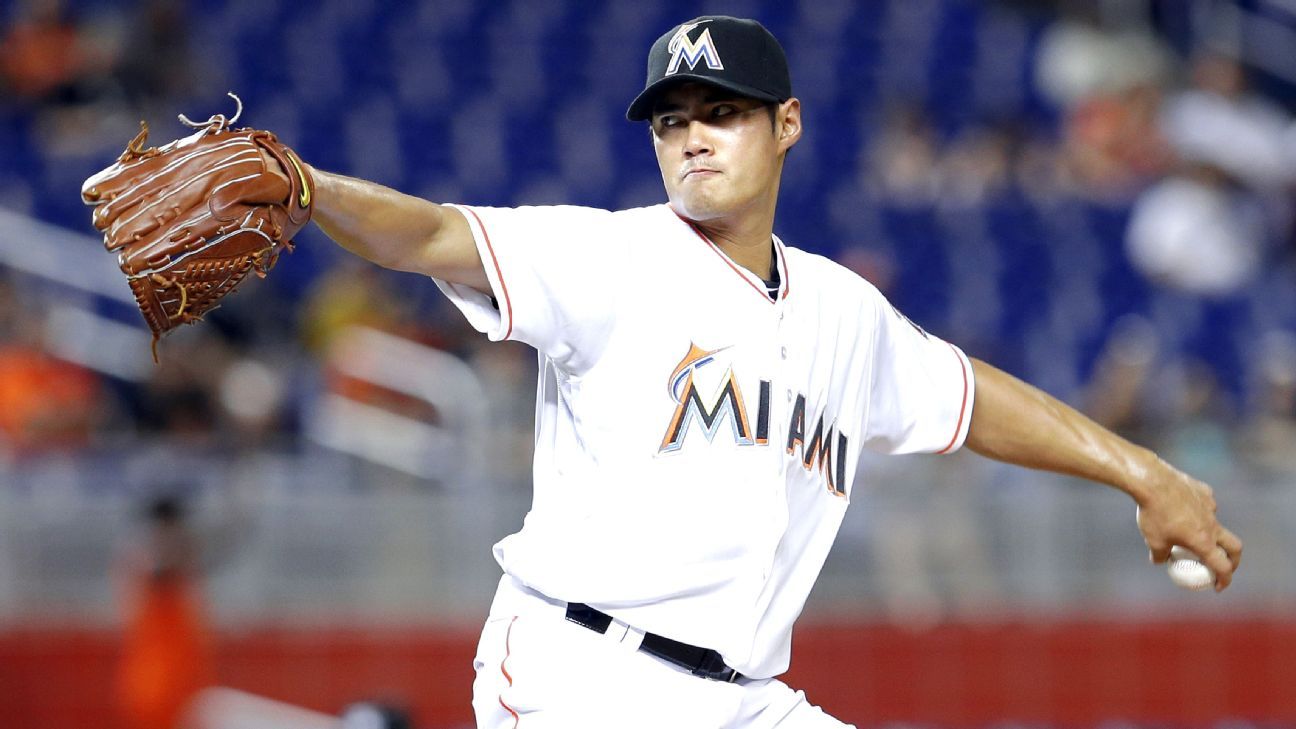 Wei-Yin Chen of Miami Marlins to DL with left elbow strain - ESPN