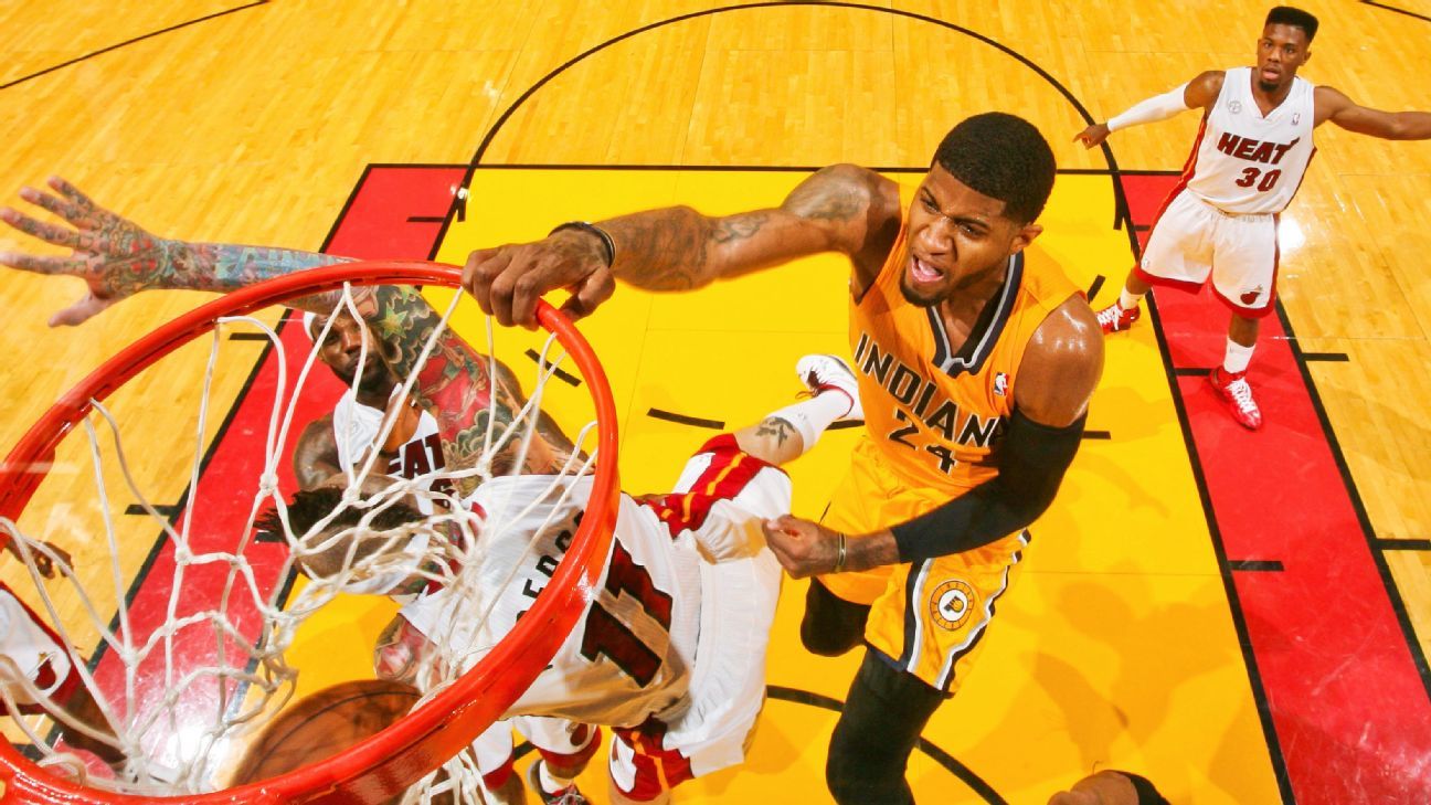 Paul George gets hot as Pacers cool Heat