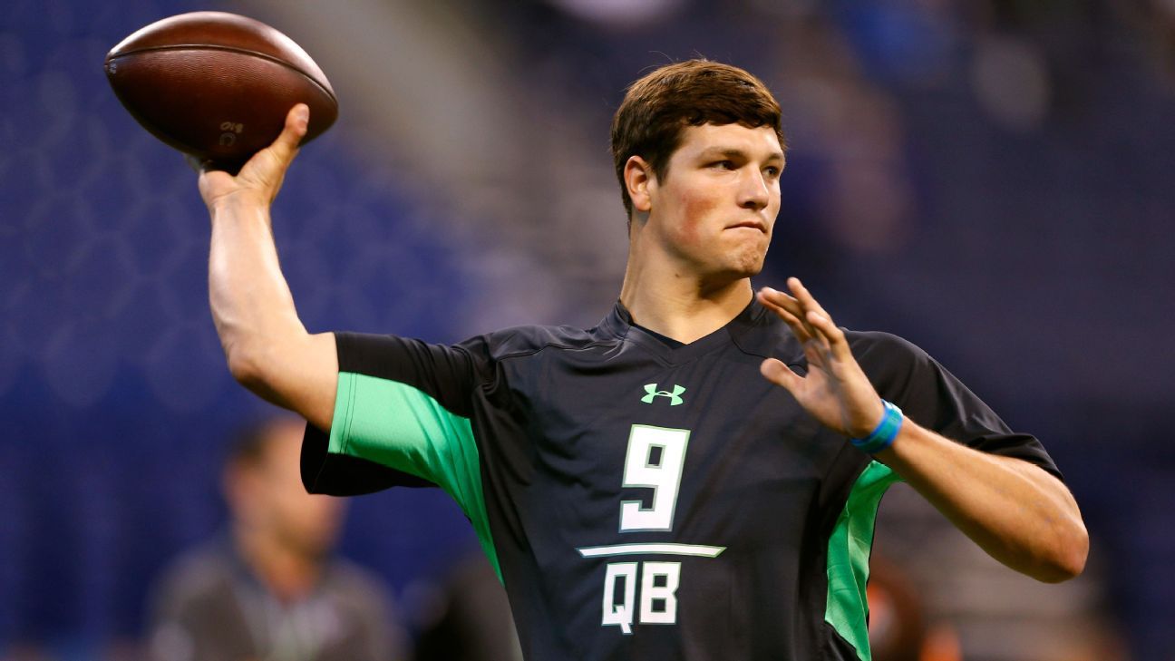 Former Jets QB Christian Hackenberg is now high school coach in N.J. 