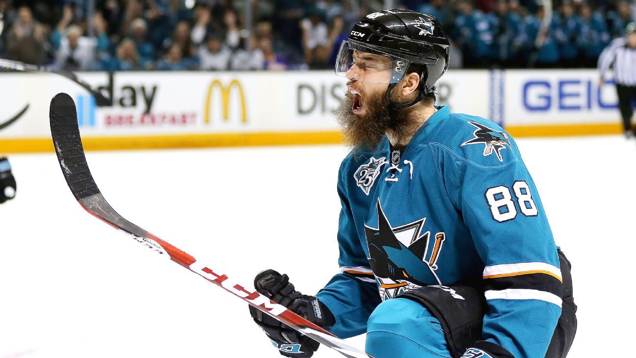 Brent Burns of the San Jose Sharks is a colorful guy - Sports