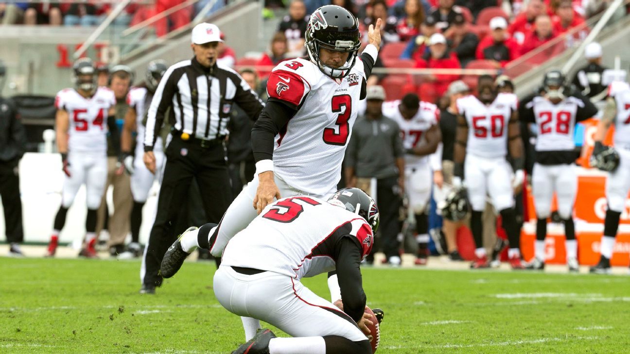 Matt Bryant should become the leading scorer in Falcons history