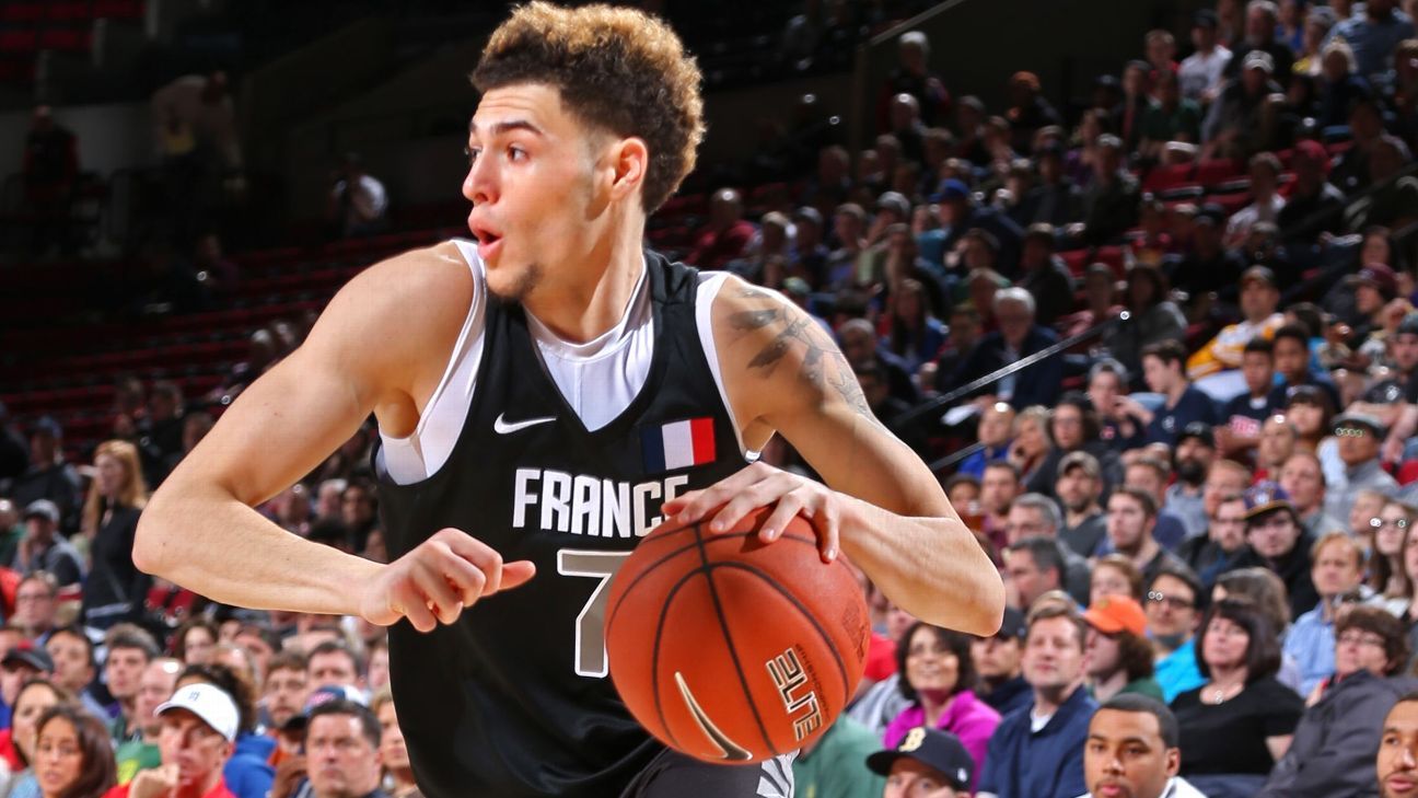 2016 NBA Draft -- Atlanta Hawks pick Isaia Cordinier, French SG, at No ...