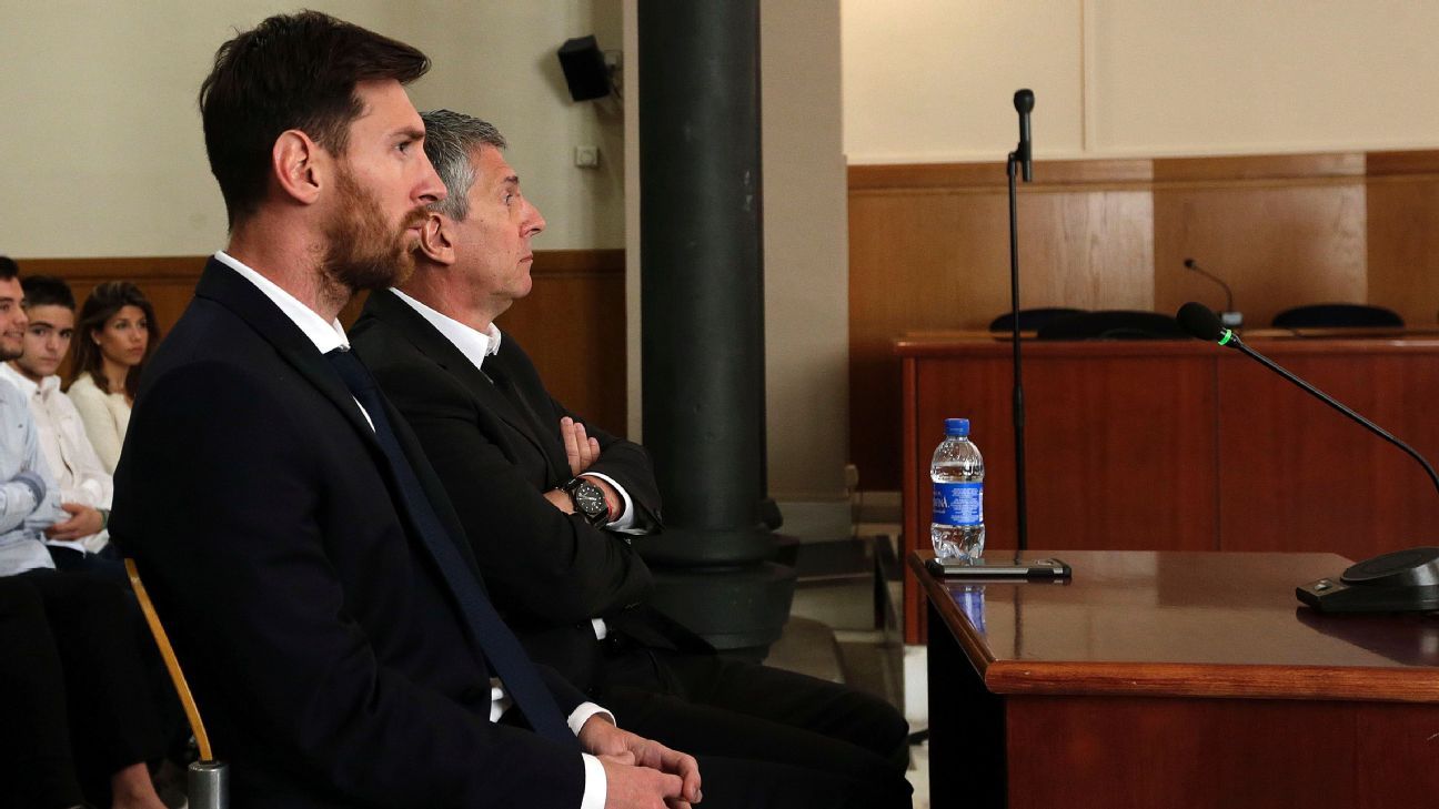 Lionel Messi and father get 21-month prison term in tax case but set to  avoid jail - ESPN