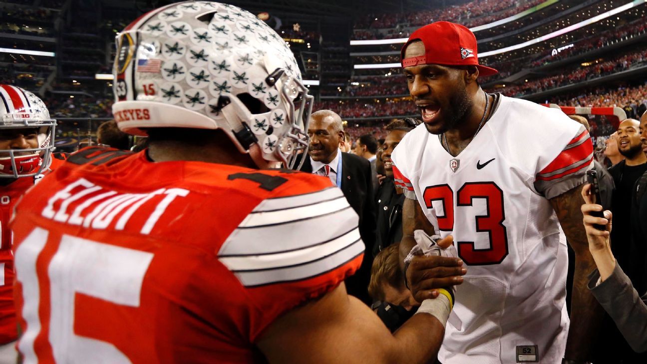 Ohio State's LeBron James? Lakers Superstar Gets Second Buckeyes